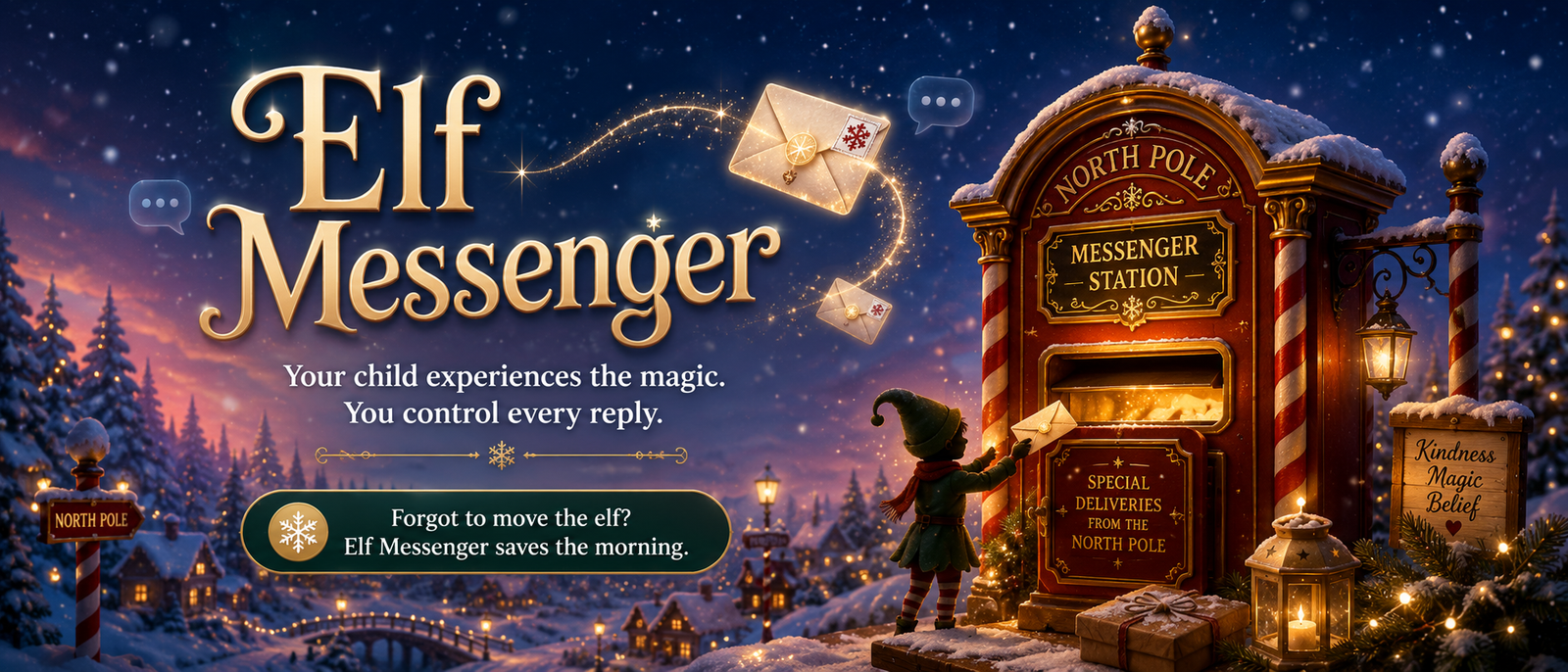 Elf Messenger logo